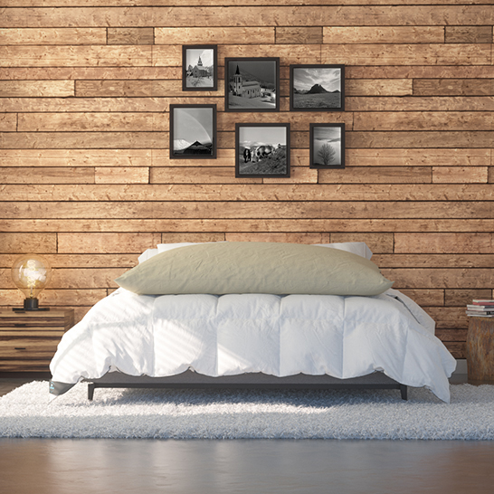 Housse édredon beige