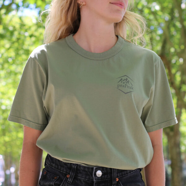 prapeak-t-shirt-coton-bio-femme-vert-kaki