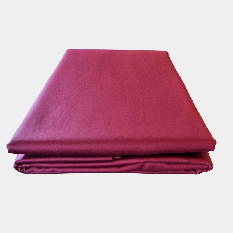 Housse de couette bordeaux 200x200